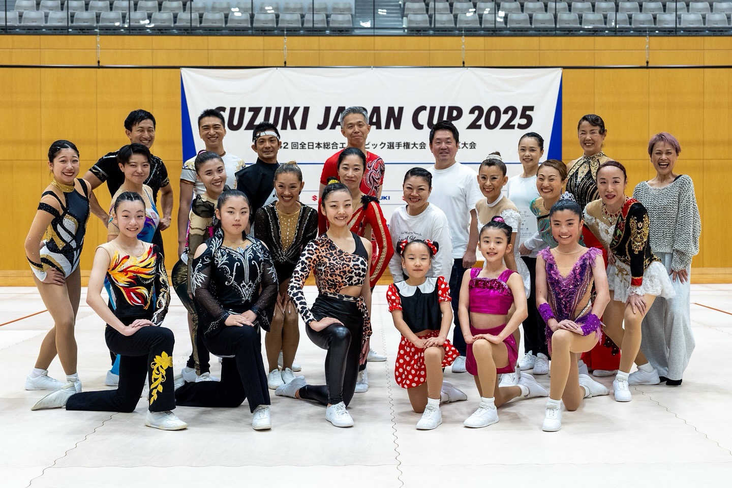 全日本総合エアロビック選手権大会 中部地区大会で大阪府の選手が上位