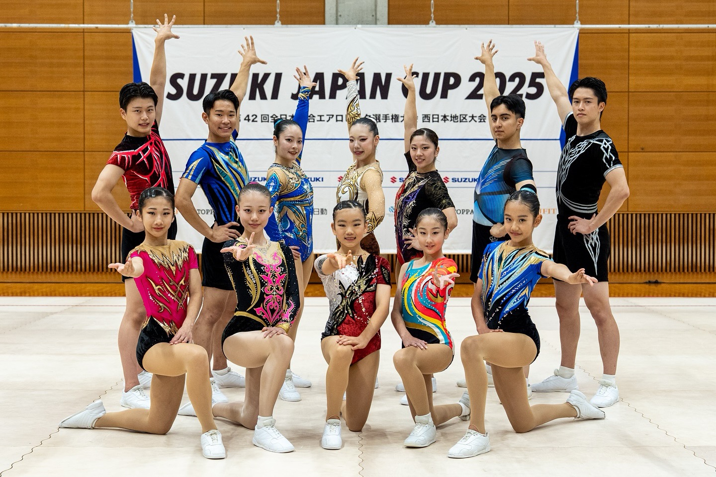 全日本総合エアロビック選手権大会 西日本地区大会で大阪府の選手が